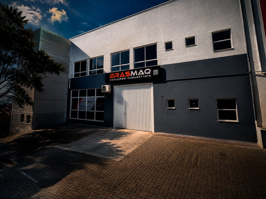 Fachada da sede da Brasmaq Soluções Industriais